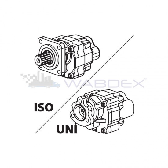 PDCD35 / 35 GRUBU ÇİFT DÖNÜŞLÜ DİŞLİ POMPA